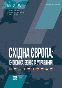 Східна Європа: економіка, бізнес та управління