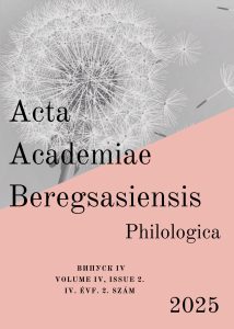 Acta Academiae Beregsasiensis. Philologica