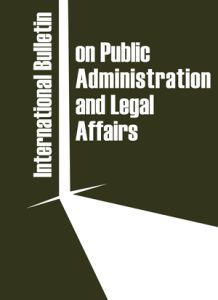 International Bulletin on Public Administration and Legal Affairs