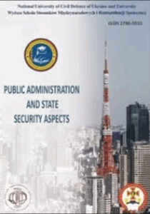 Public administration and state security aspects (Публічне управління та аспекти безпеки держави)